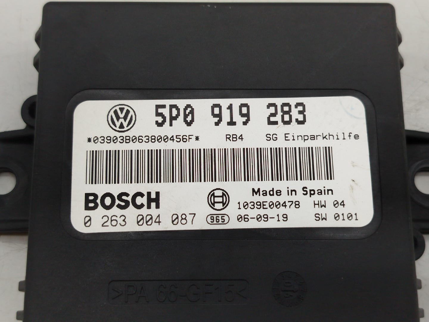 Módulo de sensor estacionamento SEAT TOLEDO III (5P2) | 04 - 09 Imagem-1