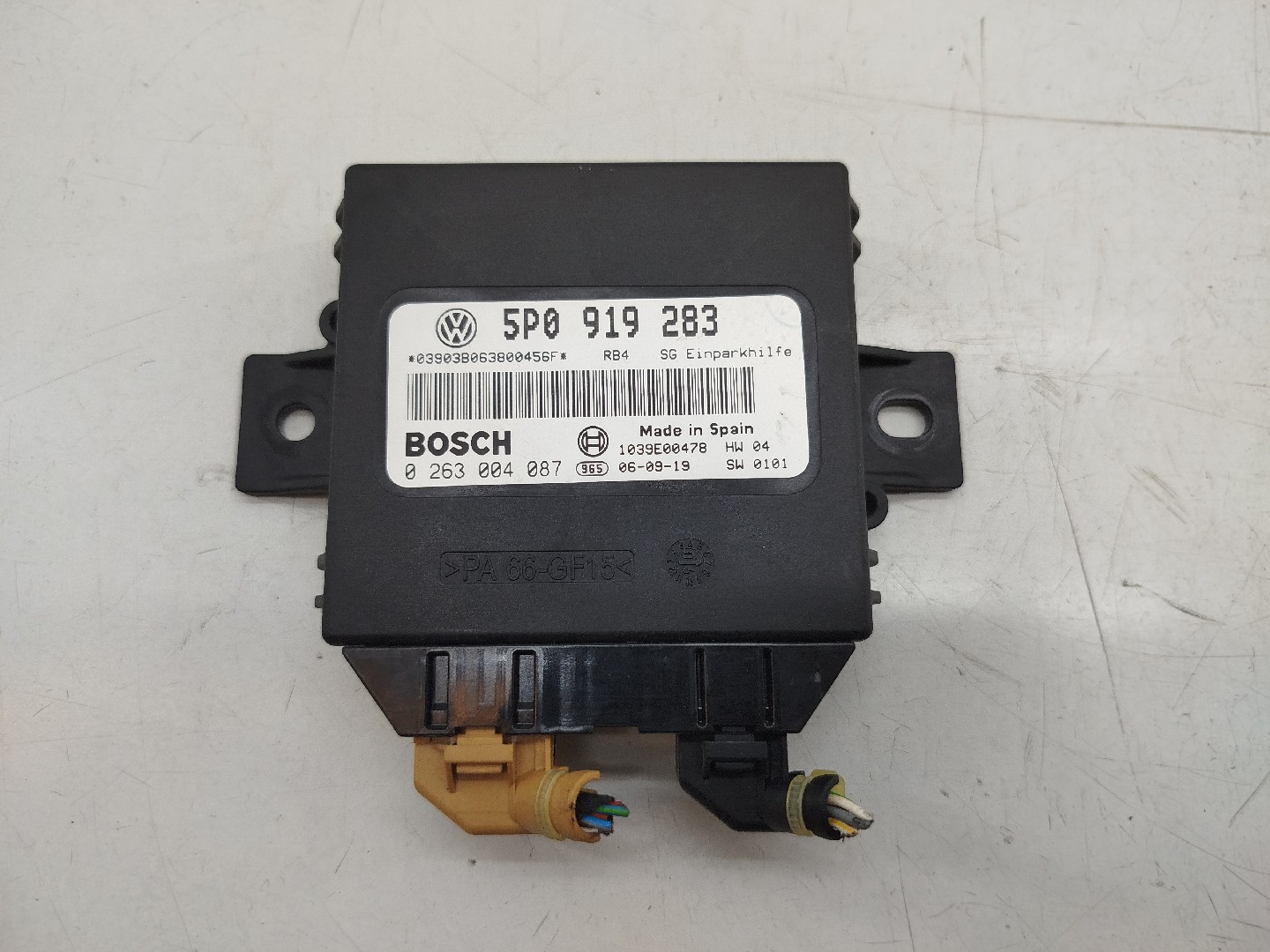 Módulo de sensor estacionamento SEAT TOLEDO III (5P2) | 04 - 09