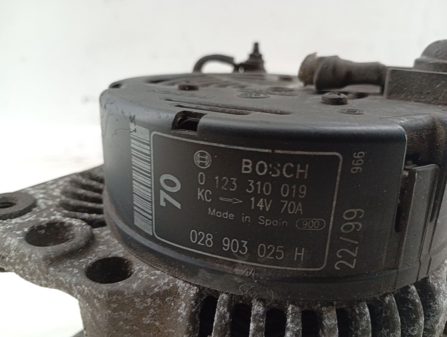 Alternador VOLKSWAGEN POLO (6N1) | 94 - 99 Imagem-1