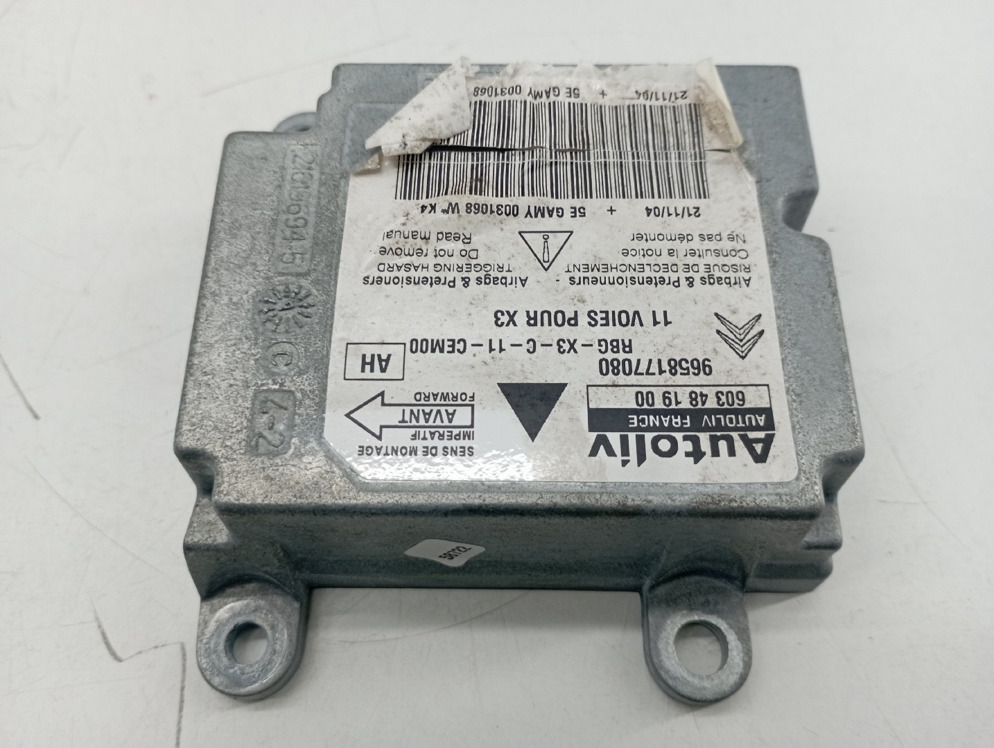 Centralina de Airbag CITROEN C5 II (RC_) | 04 -  Imagem-5