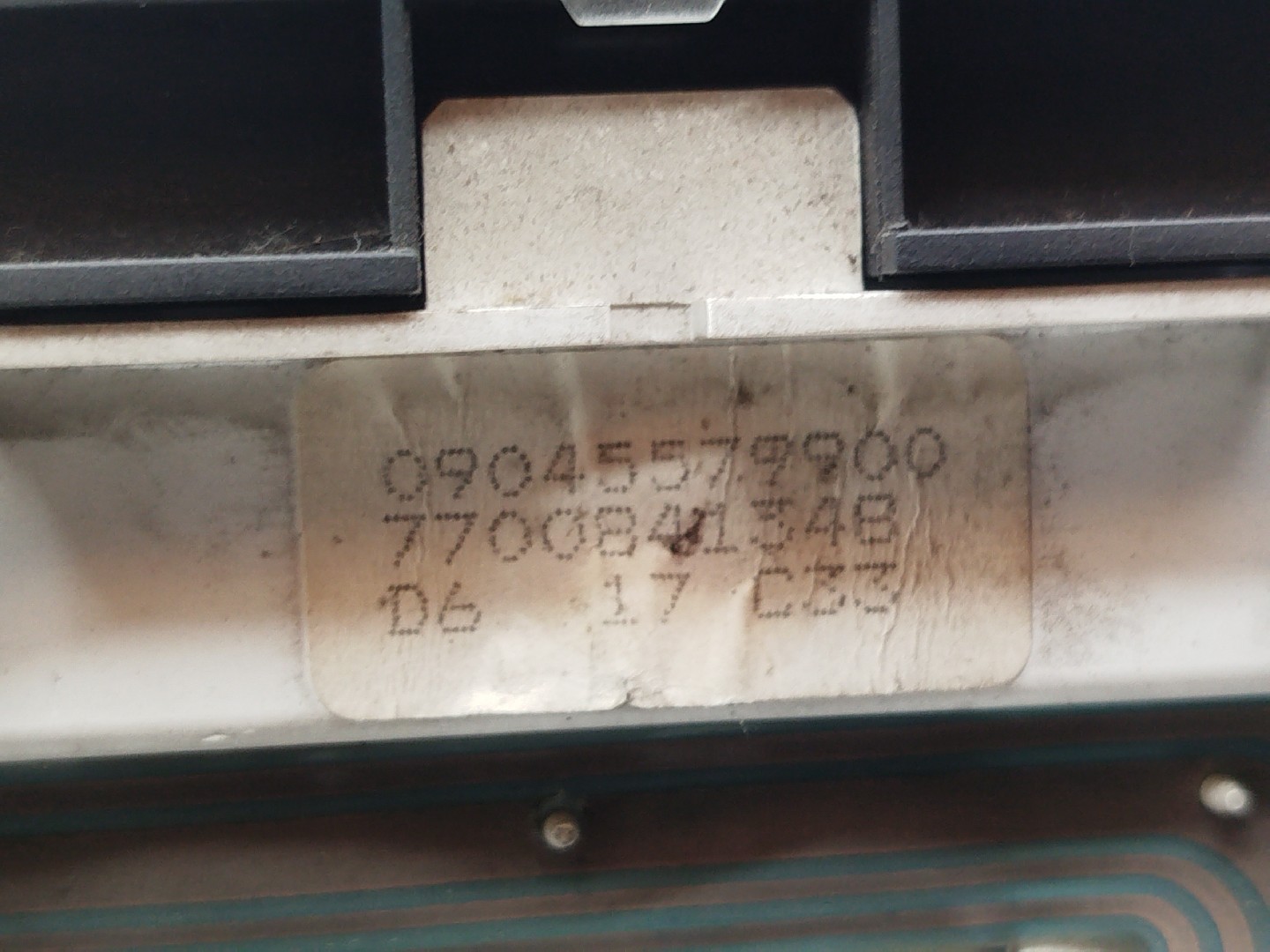 Quadrante RENAULT CLIO I (B/C57_, 5/357_) | 90 - 98 Imagem-4