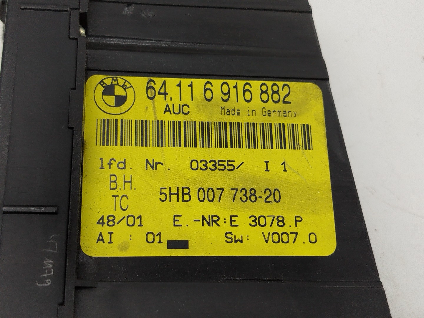 Comando da Sofagem BMW 3 Compact (E46) | 01 - 05 Imagem-2