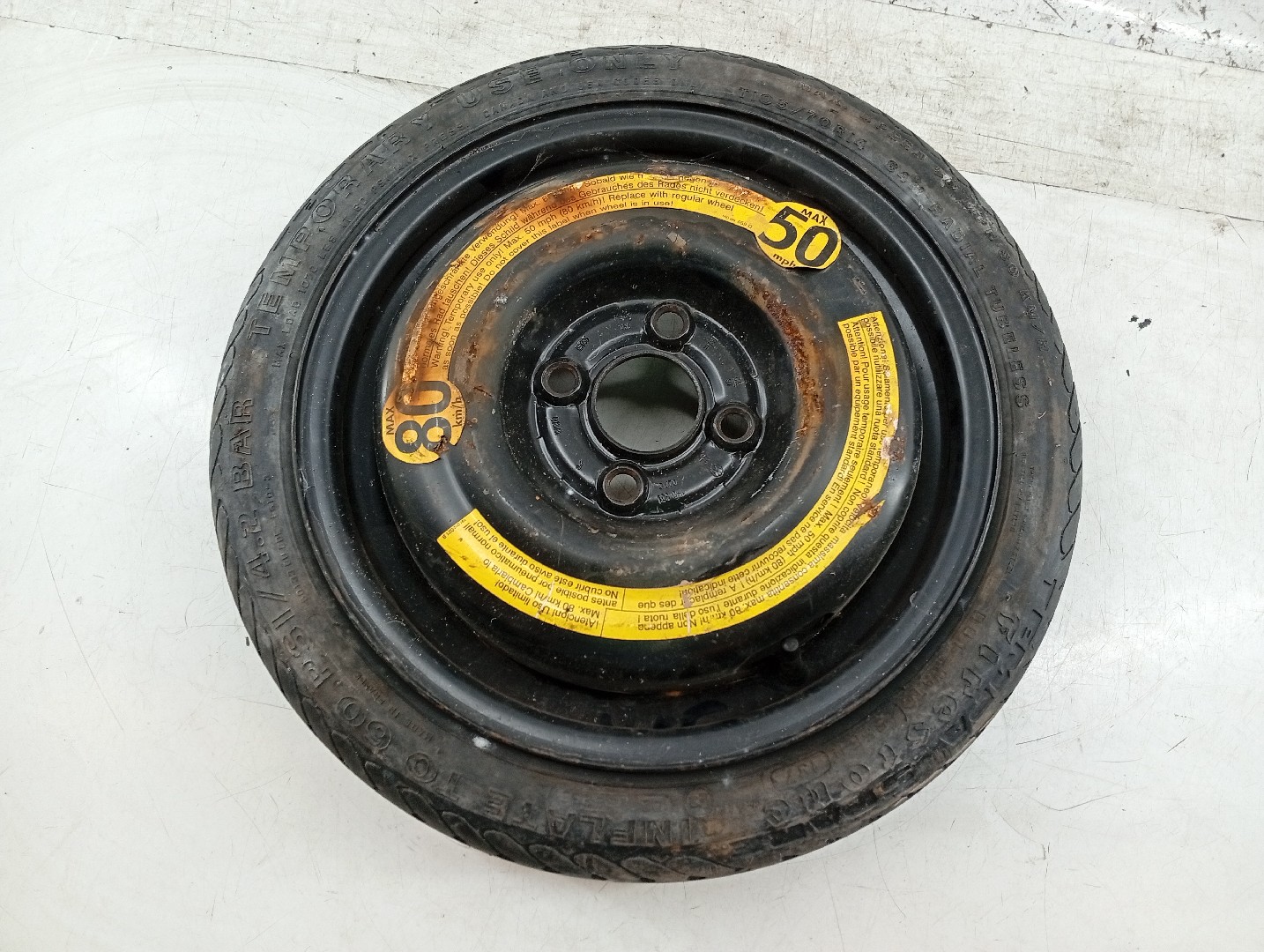 Pneu Suplente VOLKSWAGEN GOLF III (1H1) | 91 - 98 Imagem-1