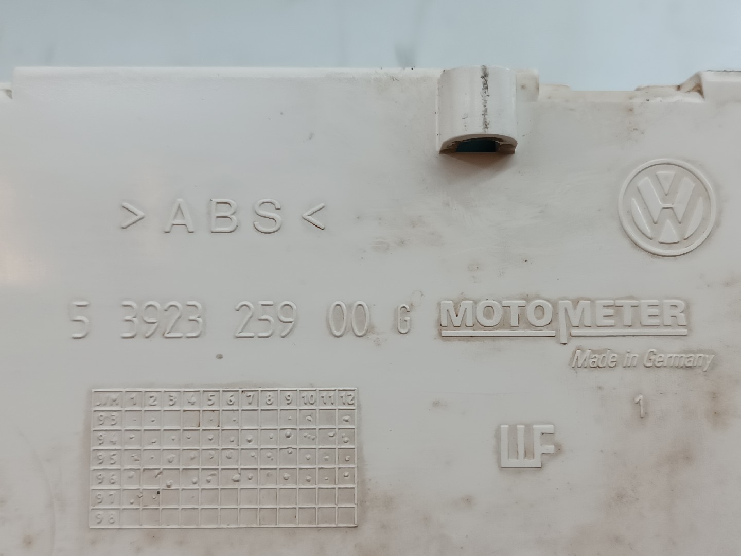 Quadrante VOLKSWAGEN GOLF III (1H1) | 91 - 98 Imagem-1