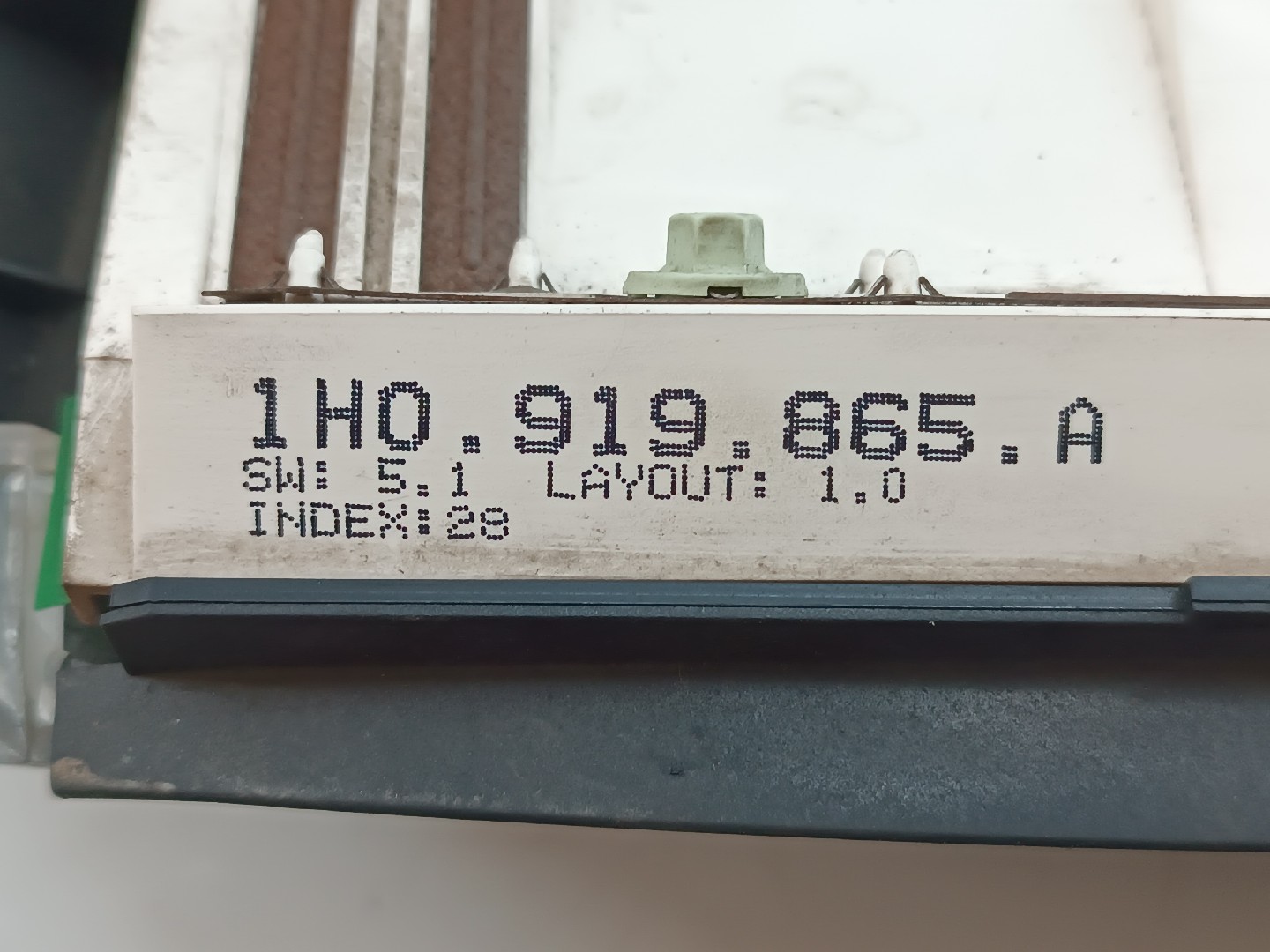 Quadrante VOLKSWAGEN GOLF III (1H1) | 91 - 98 Imagem-3