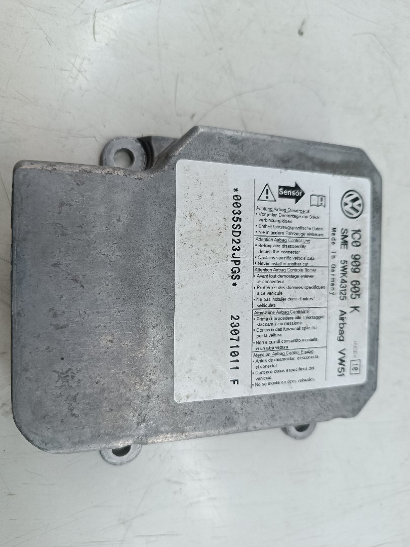 Centralina de Airbag VOLKSWAGEN POLO (9N_) | 01 - 14 Imagem-3