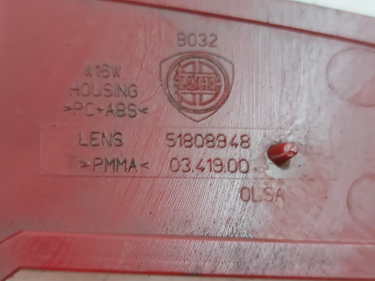 Farol de Nevoeiro LANCIA DELTA III (844_) | 08 - 14 Imagem-1