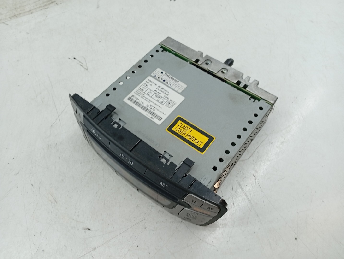 Rádio CITROEN C1 (PM_, PN_) | 05 - 14 Imagem-3