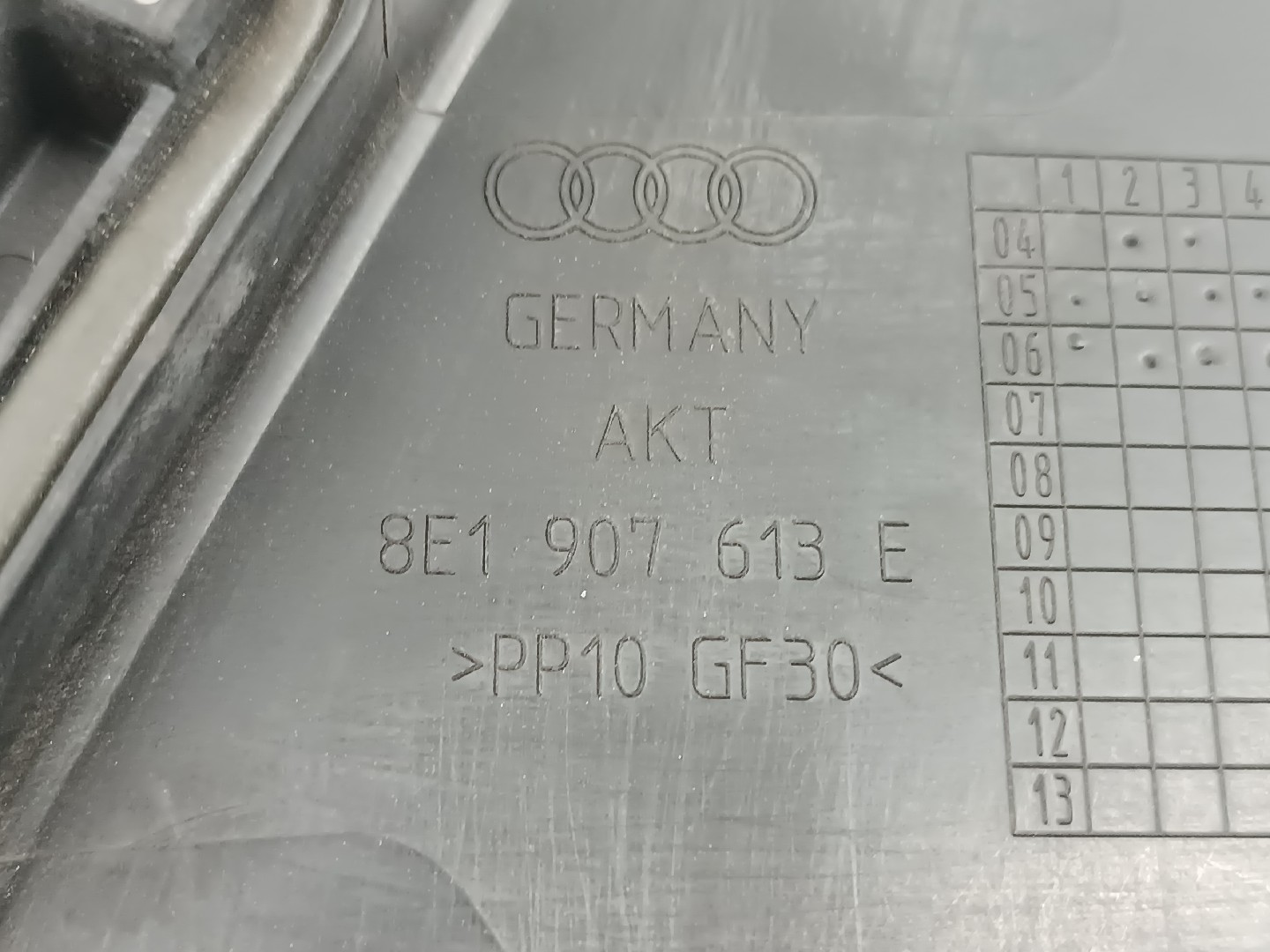 Tampa AUDI A4 (8EC, B7) | 04 - 08 Imagem-1