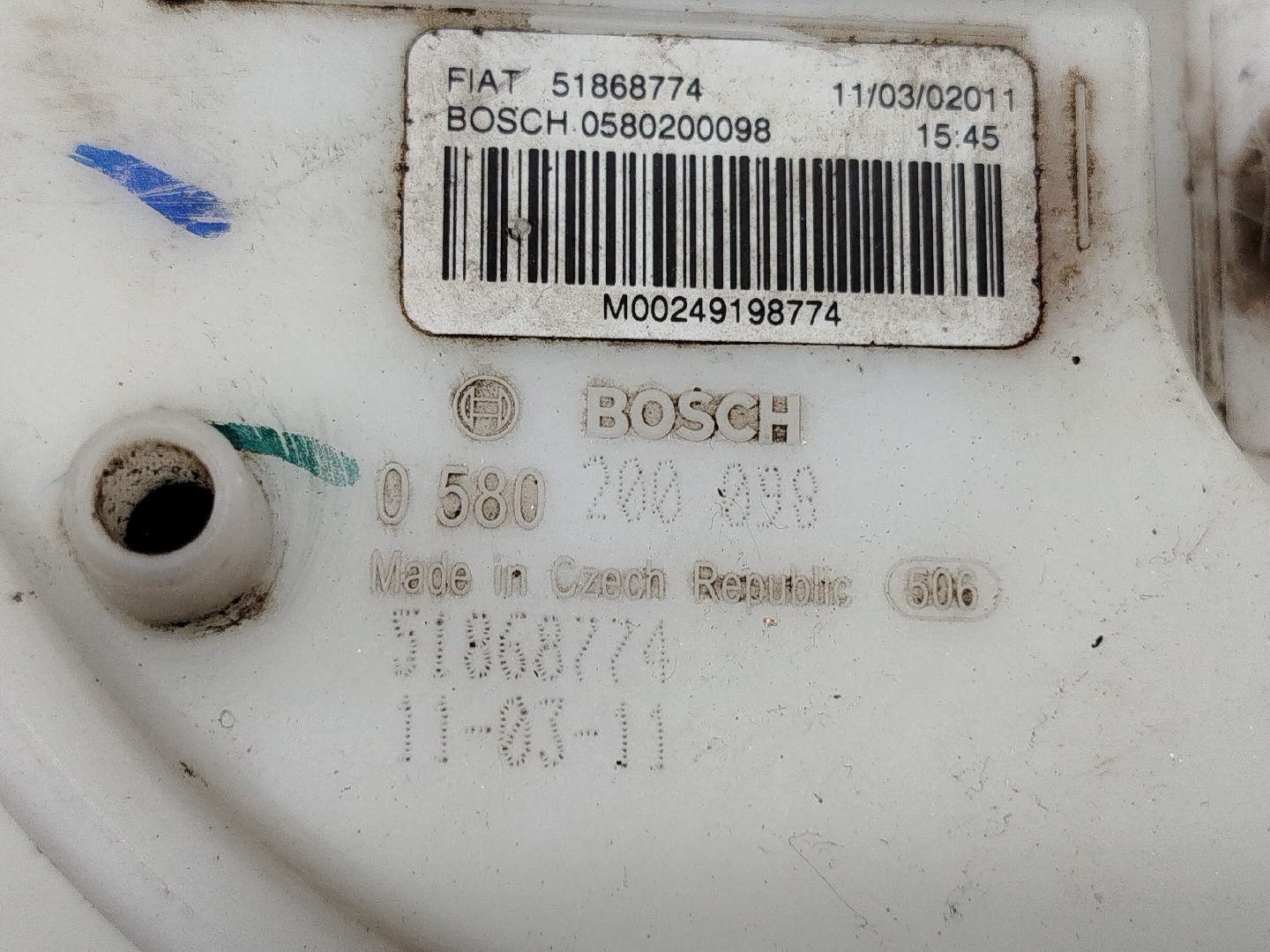 Bomba de Combustível FIAT PUNTO EVO (199_) | 08 -  Imagem-1