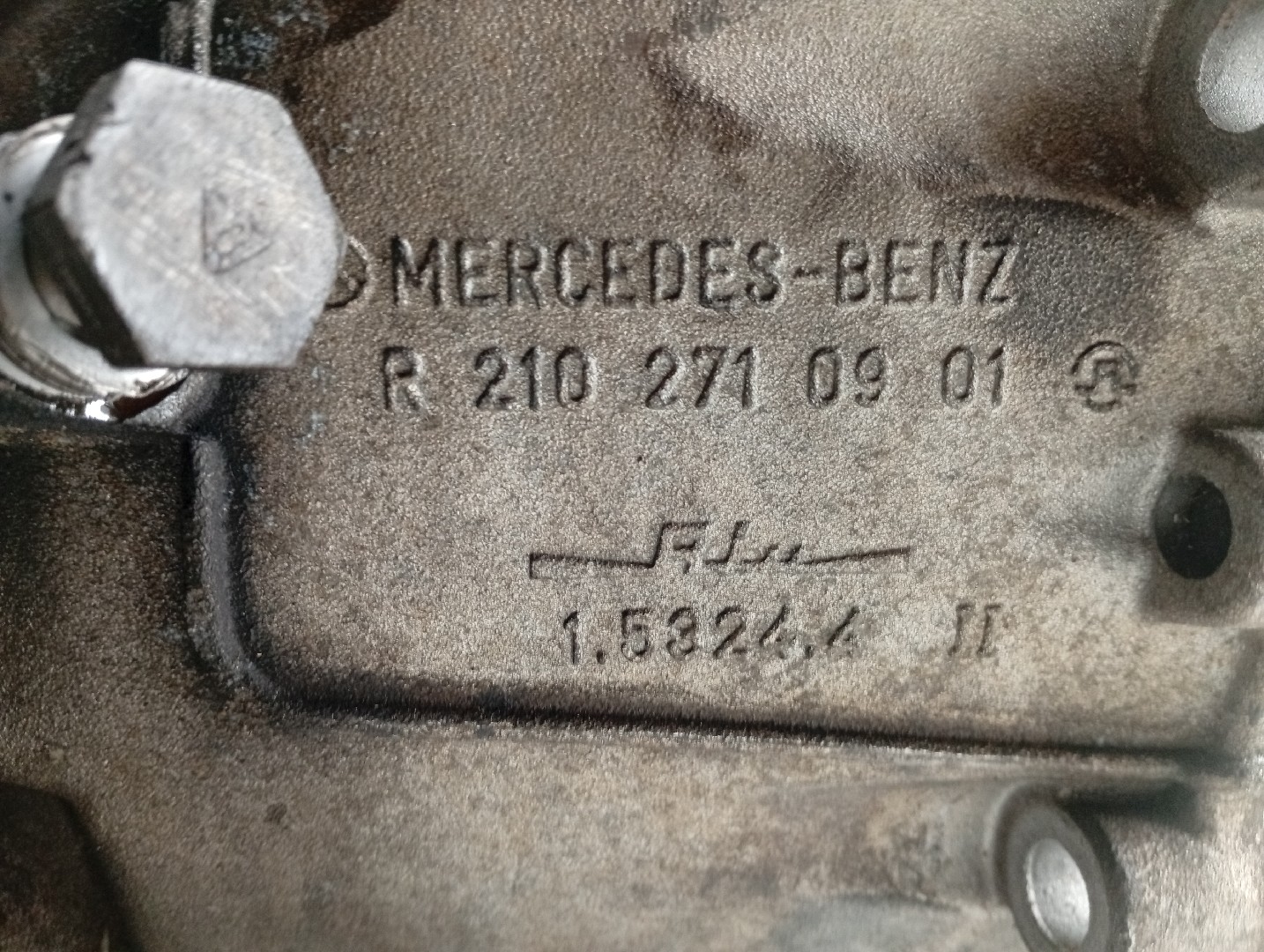 Caixa de velocidades MERCEDES-BENZ E-CLASS (W210) | 95 - 03 Imagem-2