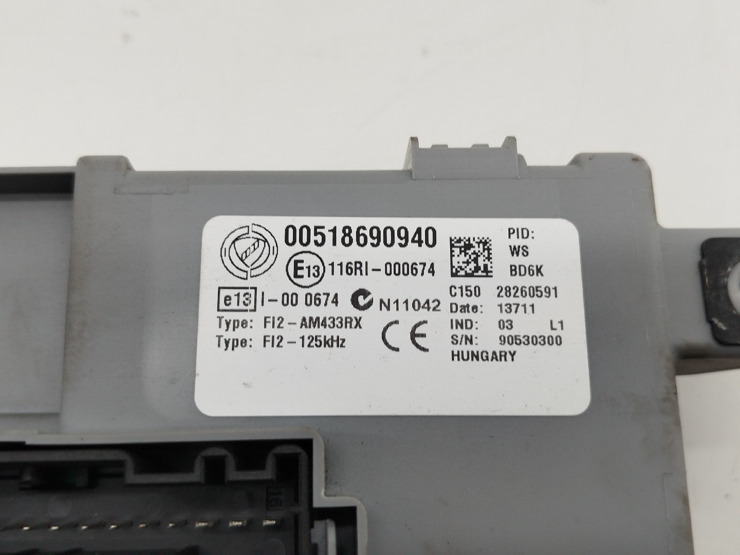 Módulo BSI FIAT PUNTO EVO (199_) | 08 -  Imagem-1