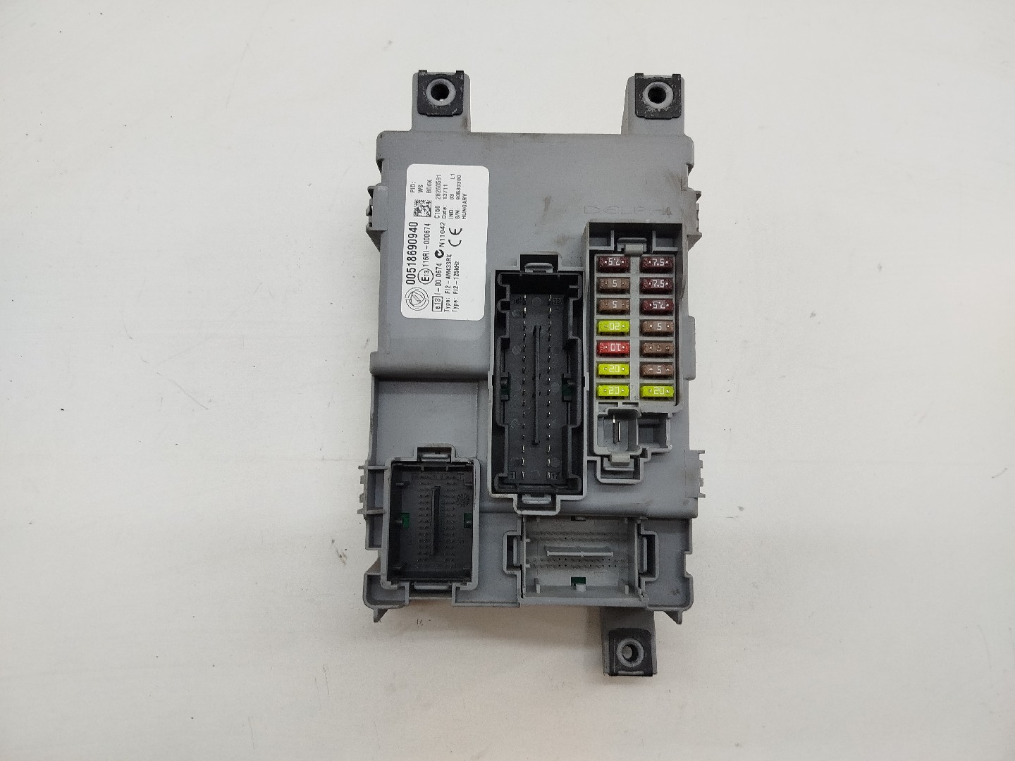 Módulo BSI FIAT PUNTO EVO (199_) | 08 -  Imagem-4