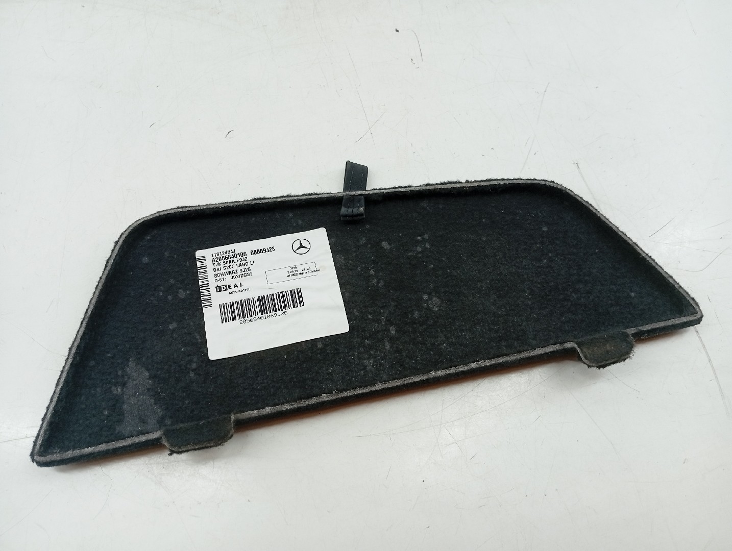 Acabamento de mala MERCEDES-BENZ C-CLASS (W205) | 13 - 