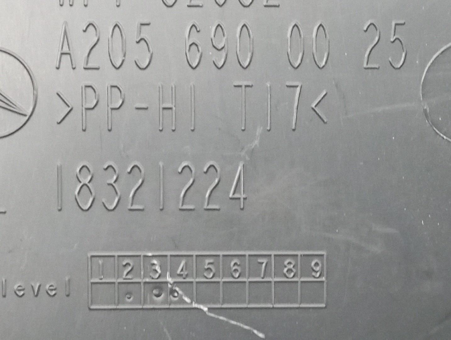 Moldura de pilar B MERCEDES-BENZ C-CLASS (W205) | 13 -  Imagem-2