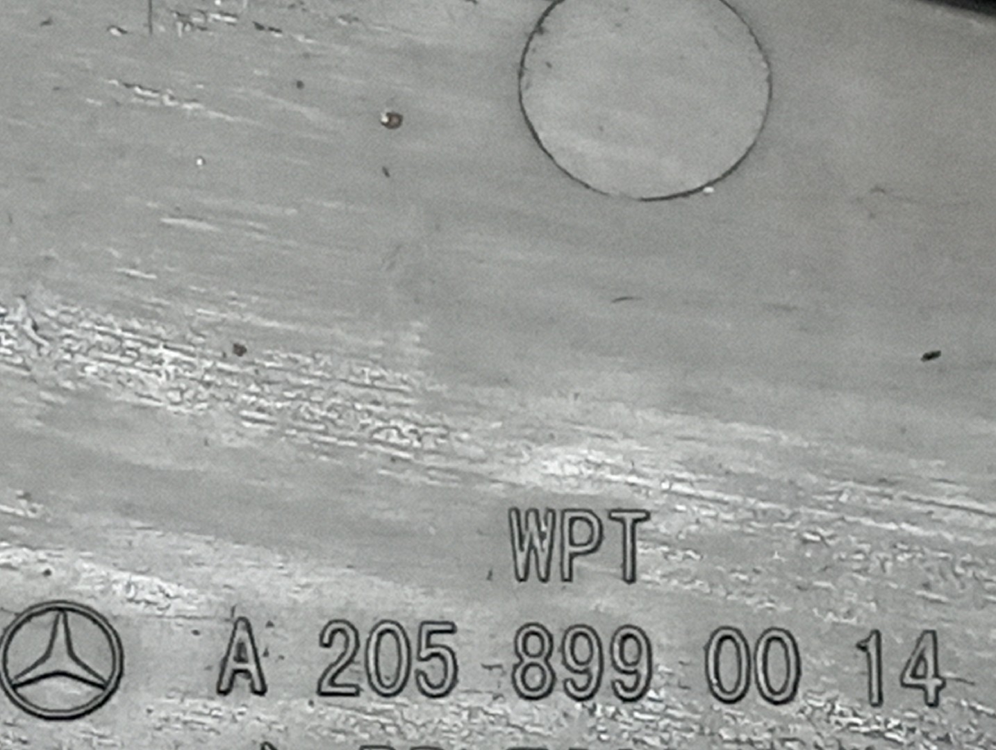 Suporte de Kit de pneu suplente MERCEDES-BENZ C-CLASS (W205) | 13 -  Imagem-3