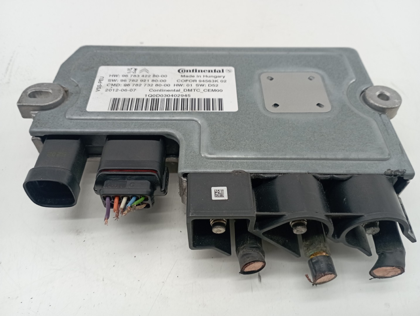 Centralina de Start/Stop PEUGEOT 508 SW I (8E_) | 10 - 18
