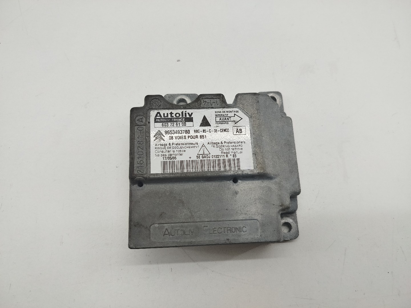 Centralina de Airbag CITROEN C4 I (LC_) | 04 - 13