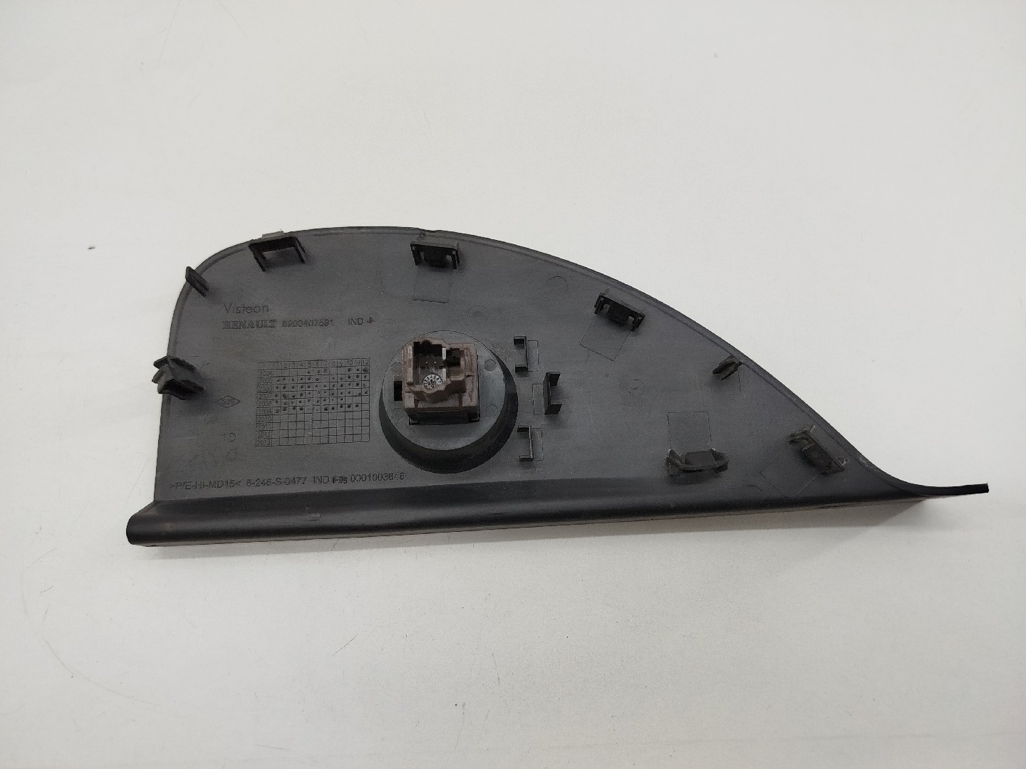 Tampa lateral de tablier RENAULT CLIO III (BR0/1, CR0/1) | 05 -  Imagem-4