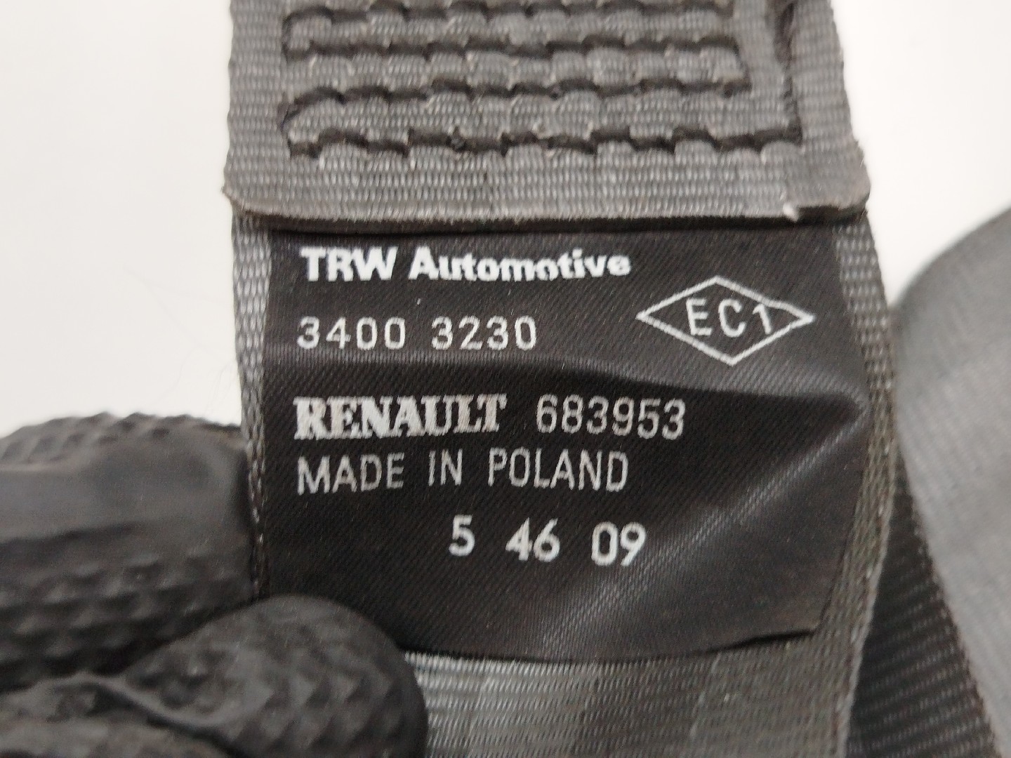 Cinto Traseiro Direito RENAULT CLIO III (BR0/1, CR0/1) | 05 -  Imagem-3