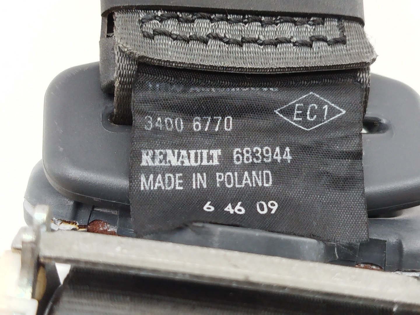 Cinto traseiro central RENAULT CLIO III (BR0/1, CR0/1) | 05 -  Imagem-3
