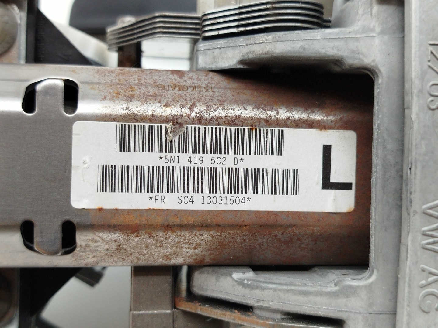 Coluna de direção com canhão de ignição VOLKSWAGEN TIGUAN (5N_) | 07 - 18 Imagem-4