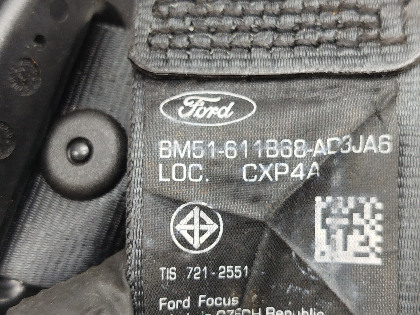 Cinto Traseiro Esquerdo FORD FOCUS III Caixa/Hatchback | 11 -  Imagem-2