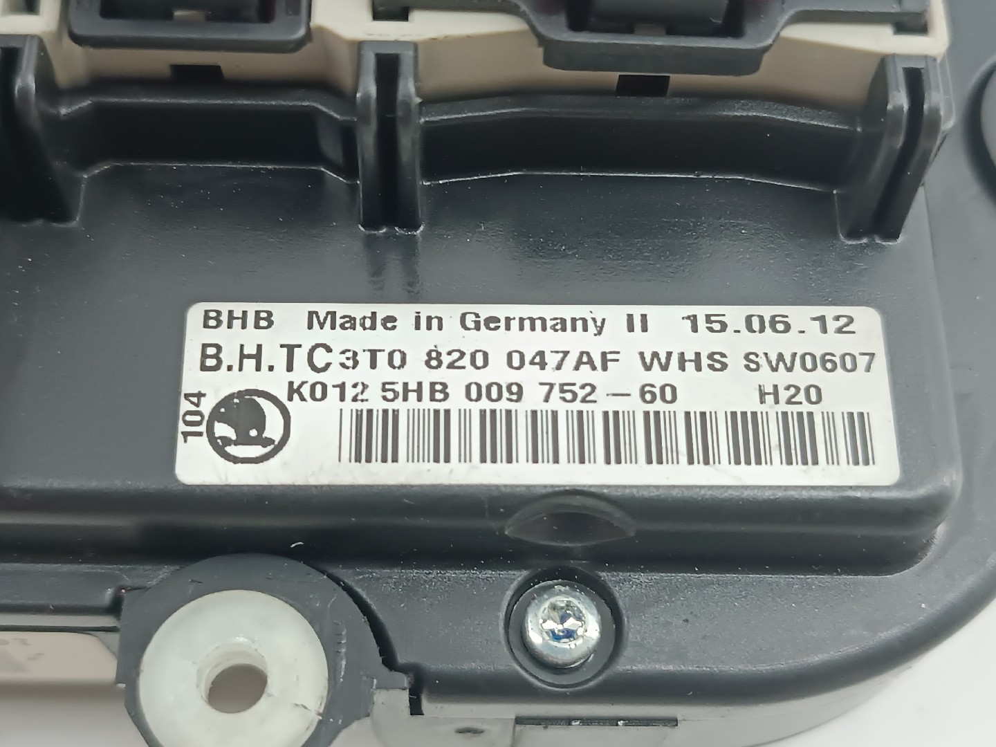 Comutador de Sofagem / Ar Condicionado SKODA OCTAVIA II (1Z3) | 04 - 13 Imagem-1