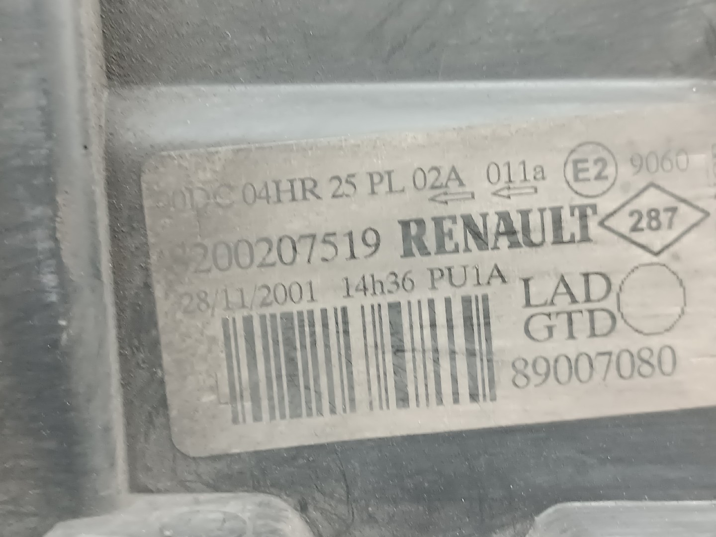 Ótica Esquerda RENAULT LAGUNA II Grandtour (KG0/1_) | 01 - 07 Imagem-5