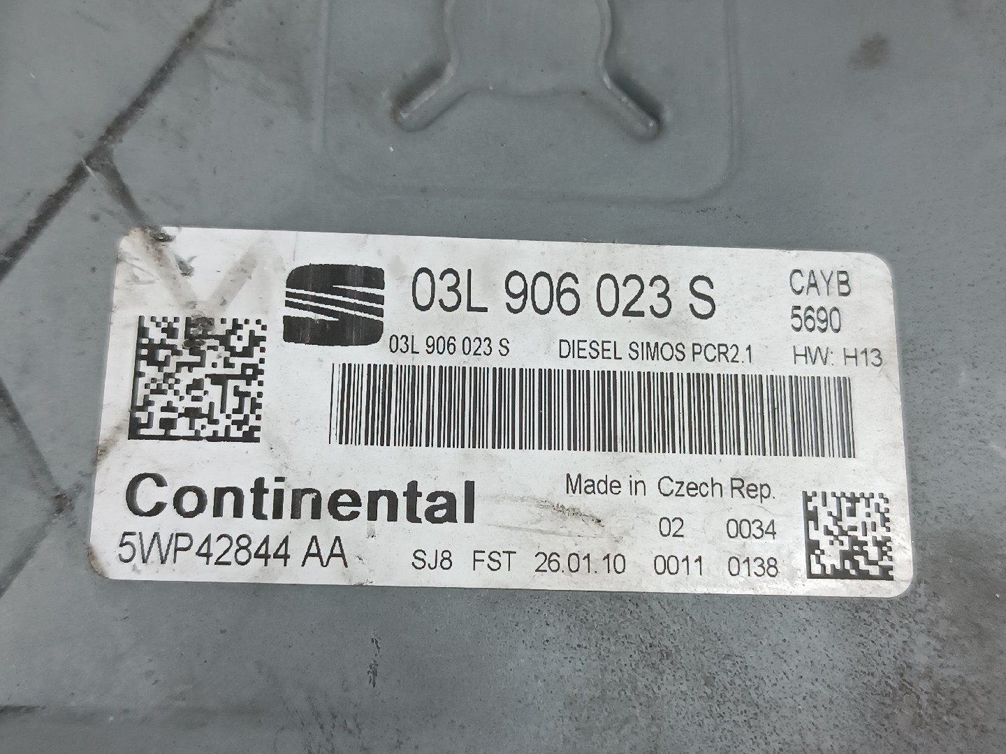 Centralina de Motor SEAT IBIZA IV (6J5, 6P1) | 08 - 17 Imagem-1