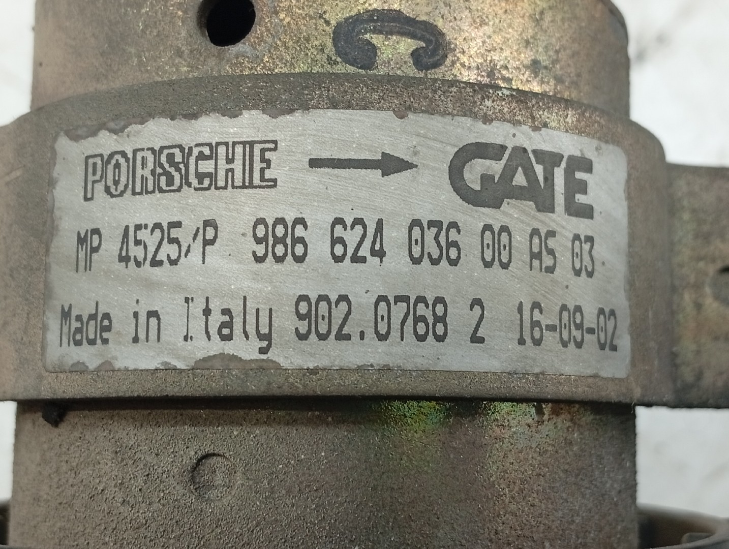 Motor de Sofagem PORSCHE BOXSTER (986) | 96 - 04 Imagem-1