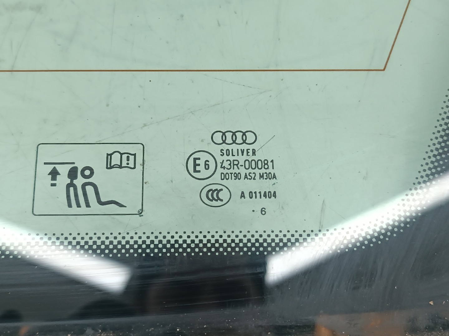 Vidro Painel Tras Direito AUDI A4 Avant (8ED, B7) | 04 - 08 Imagem-2