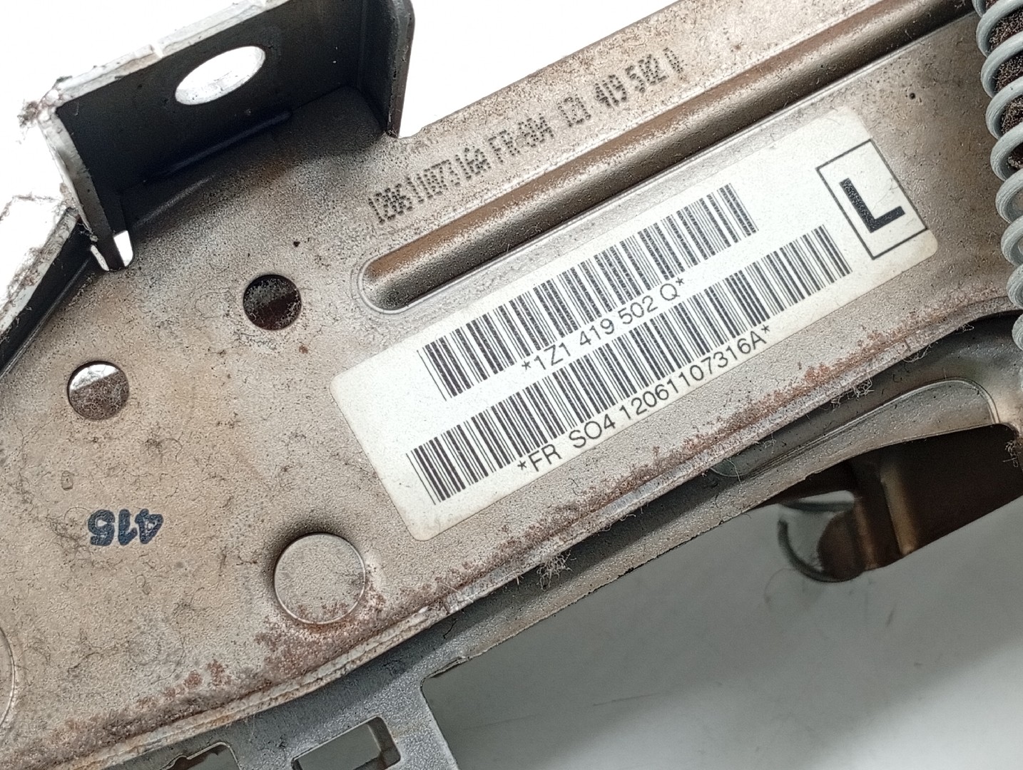 Coluna de direção com canhão de ignição SKODA OCTAVIA II (1Z3) | 04 - 13 Imagem-4