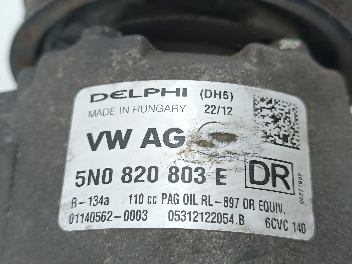 Compressor de Ar Condicionado VOLKSWAGEN TIGUAN (5N_) | 07 - 18 Imagem-1