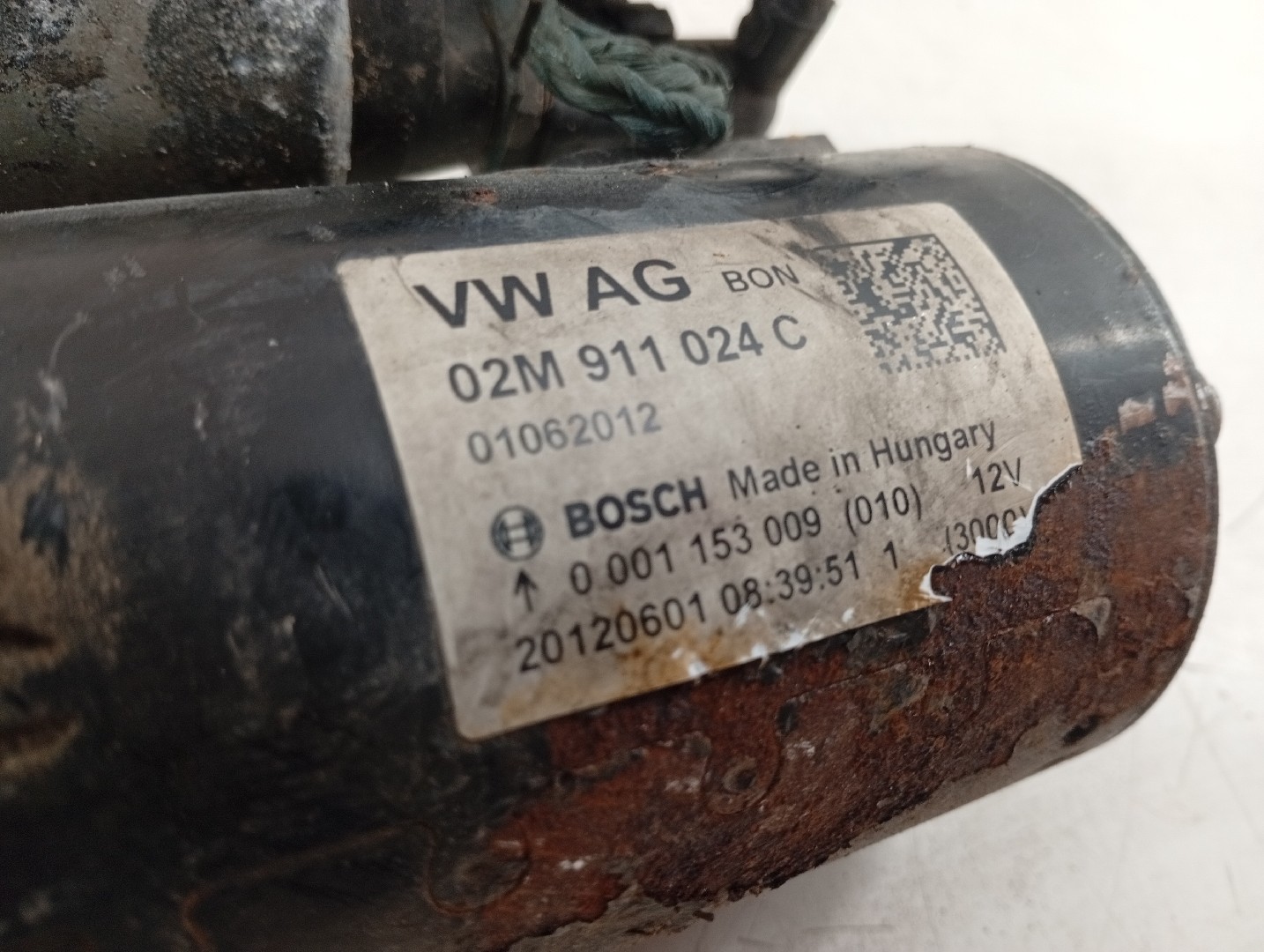 Motor de Arranque VOLKSWAGEN TIGUAN (5N_) | 07 - 18 Imagem-2