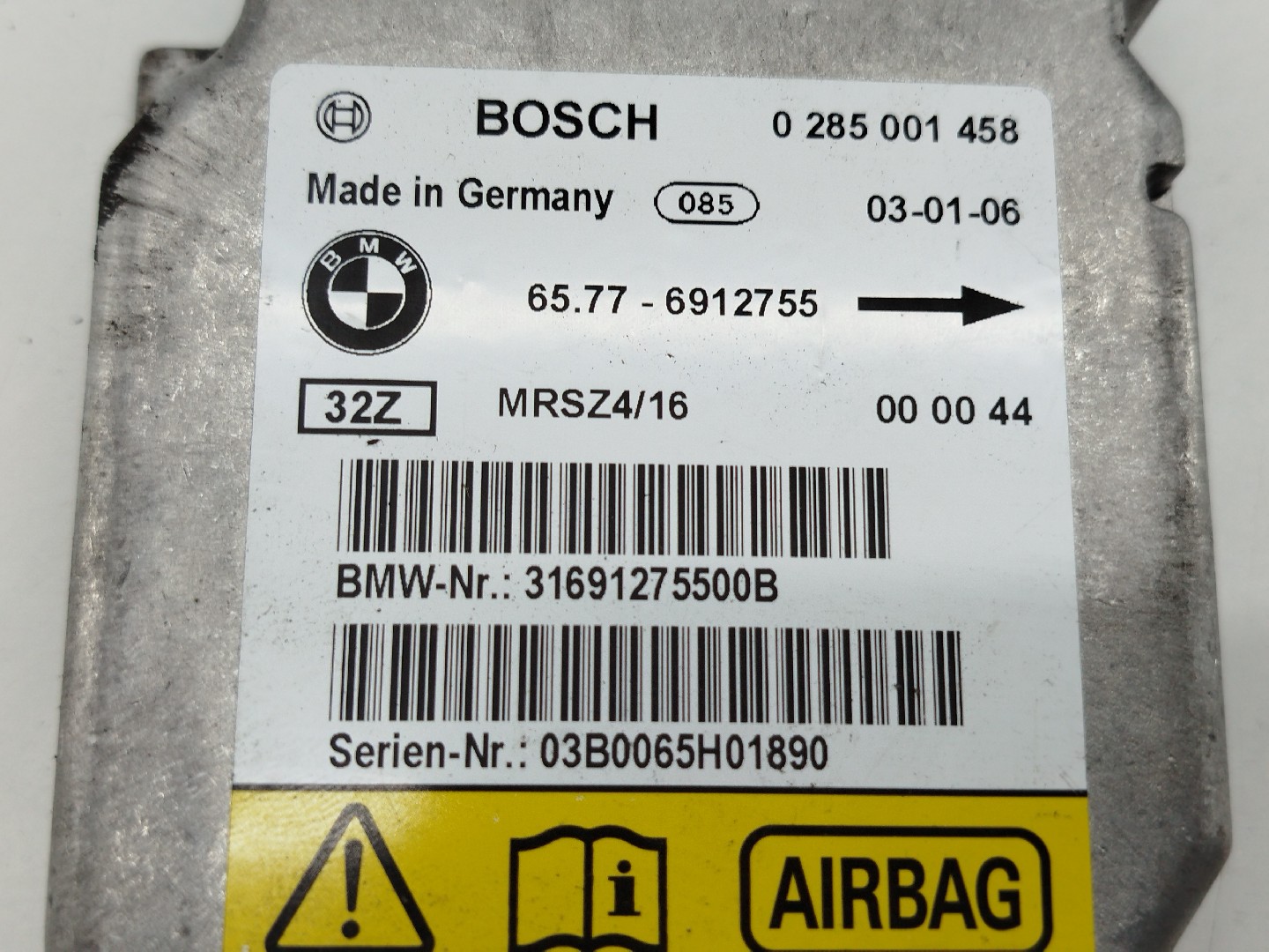 Centralina de Airbag BMW 3 Coupé (E46) | 98 - 06 Imagem-2