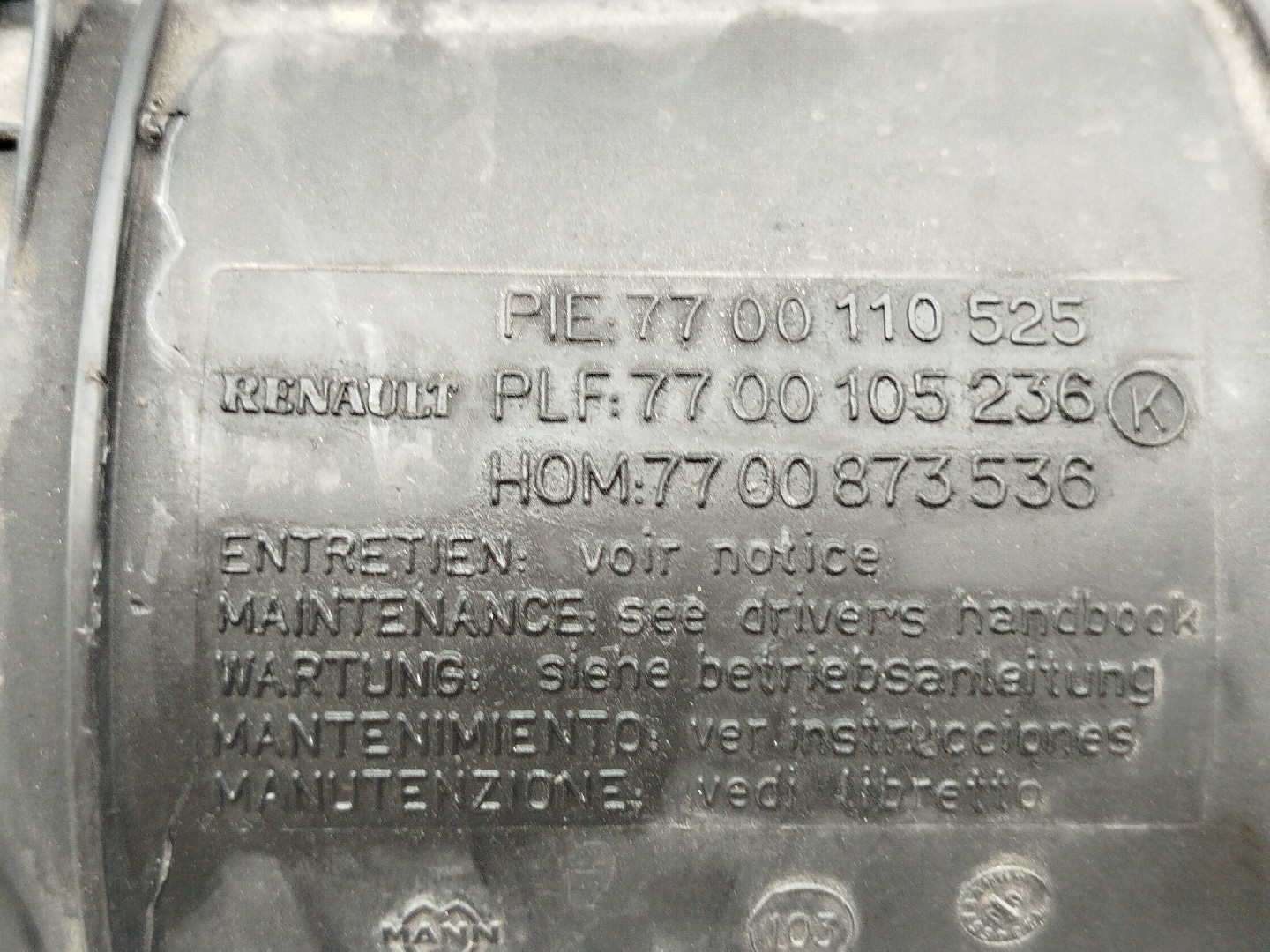 Caixa de filtro de ar RENAULT CLIO II (BB_, CB_) | 98 -  Imagem-1