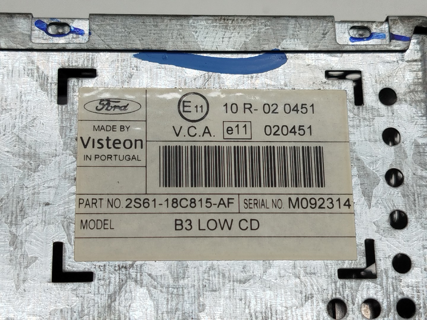 Auto-Rádio FORD FIESTA V (JH_, JD_) | 01 - 14 Imagem-5