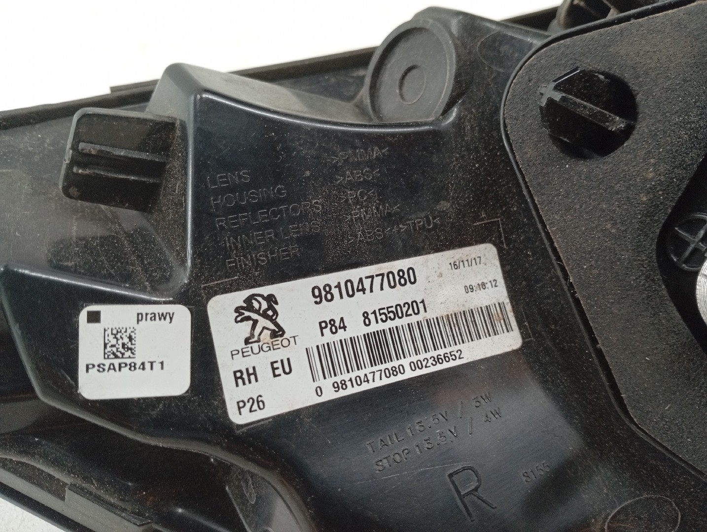 Farolim Stop Direito PEUGEOT 3008 SUV (M_) | 16 -  Imagem-3