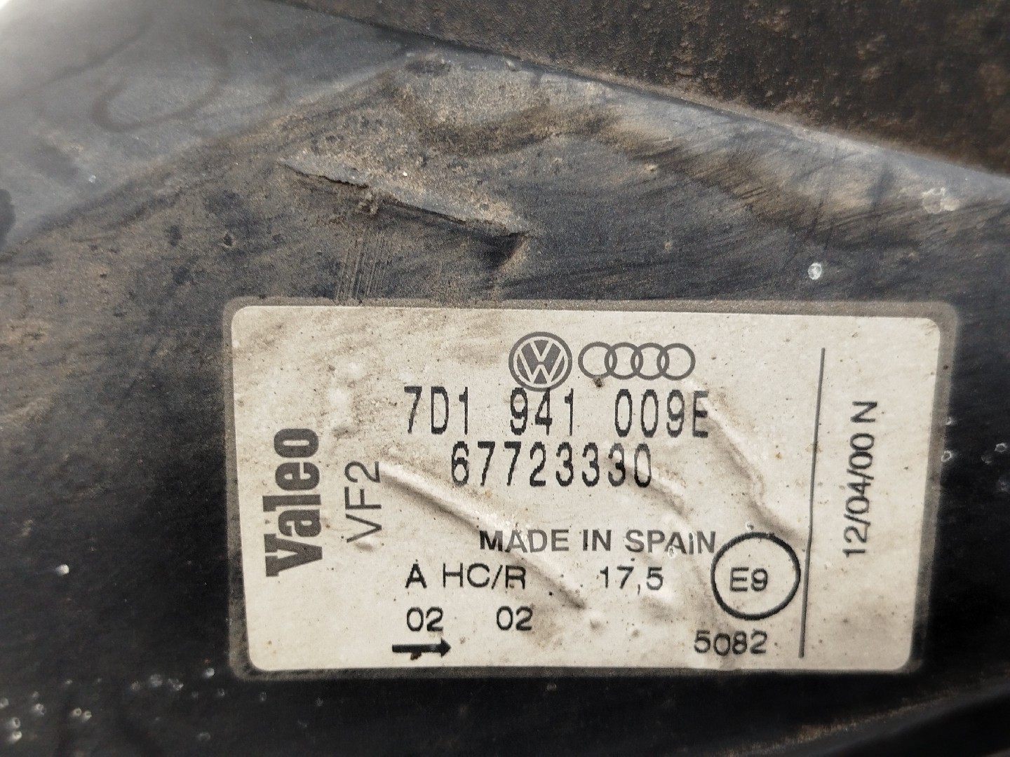 Ótica Esquerda VOLKSWAGEN TRANSPORTER T4 Camião de plataforma/chassis (70E, 70L, 70M, 7DE, 7DL, 7D, | 90 - 03 Imagem-7