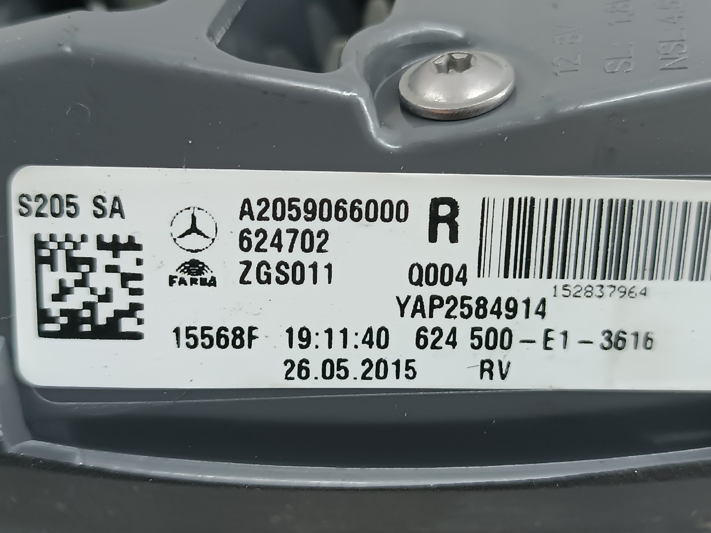 Farolim da Mala Direito MERCEDES-BENZ C-CLASS T-Model (S205) | 14 -  Imagem-1