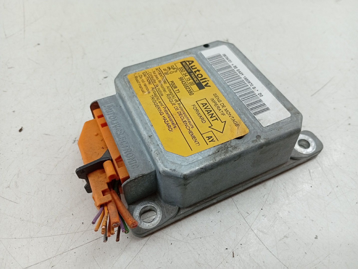 Modulo Airbag PEUGEOT 206 CC (2D) | 00 - 08 Imagem-2