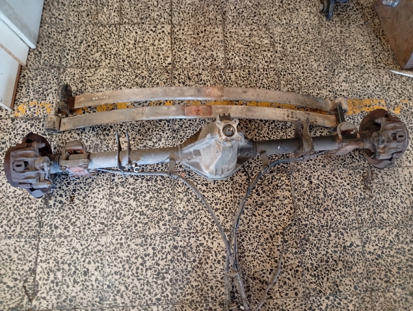 Eixo traseiro MERCEDES-BENZ SPRINTER 3-t Caixa (903) | 95 - 06