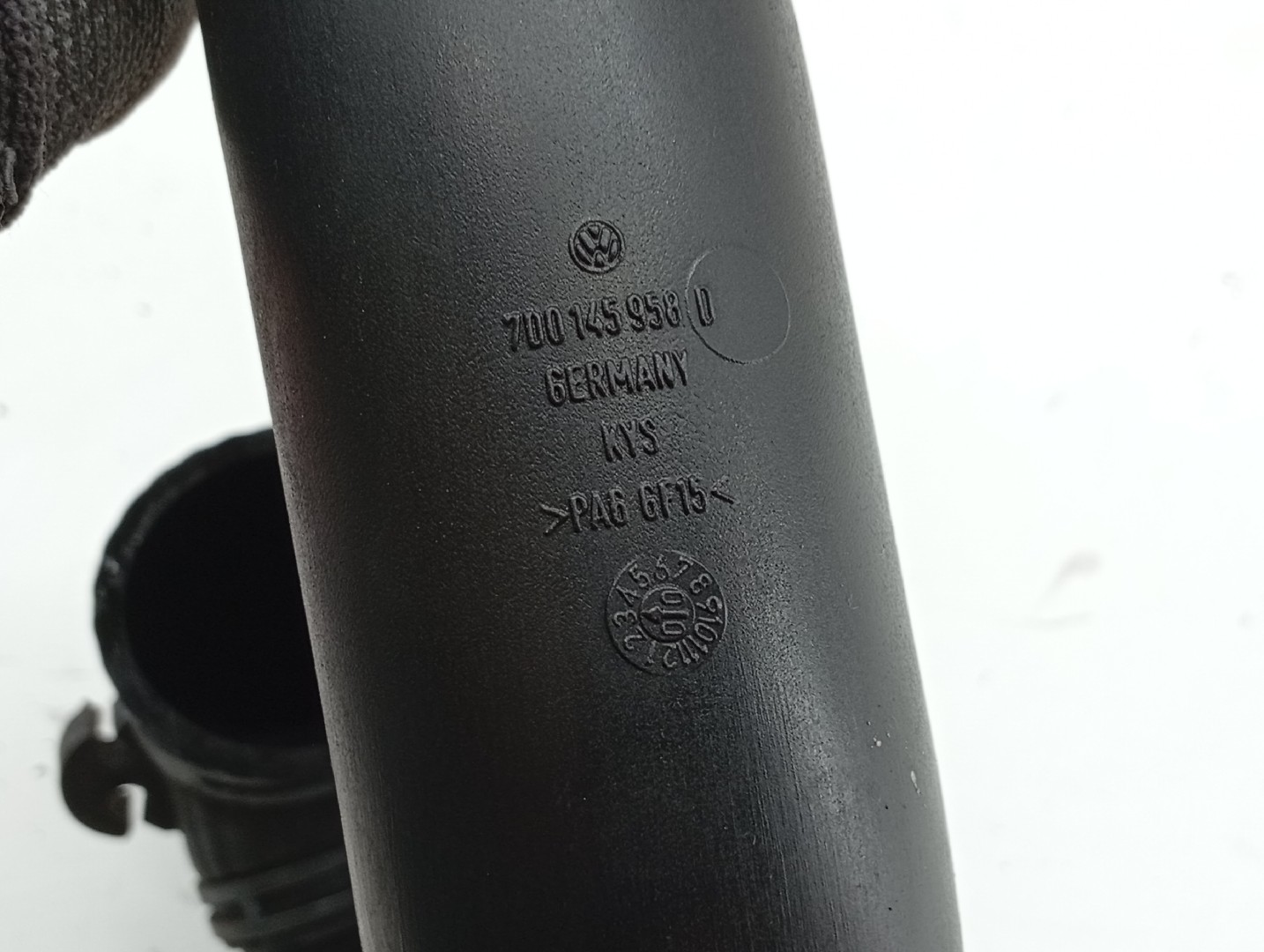 Tubagem do Intercooler VOLKSWAGEN TRANSPORTER T4 Camião de plataforma/chassis (70E, 70L, 70M, 7DE, 7DL, 7D, | 90 - 03 Imagem-2