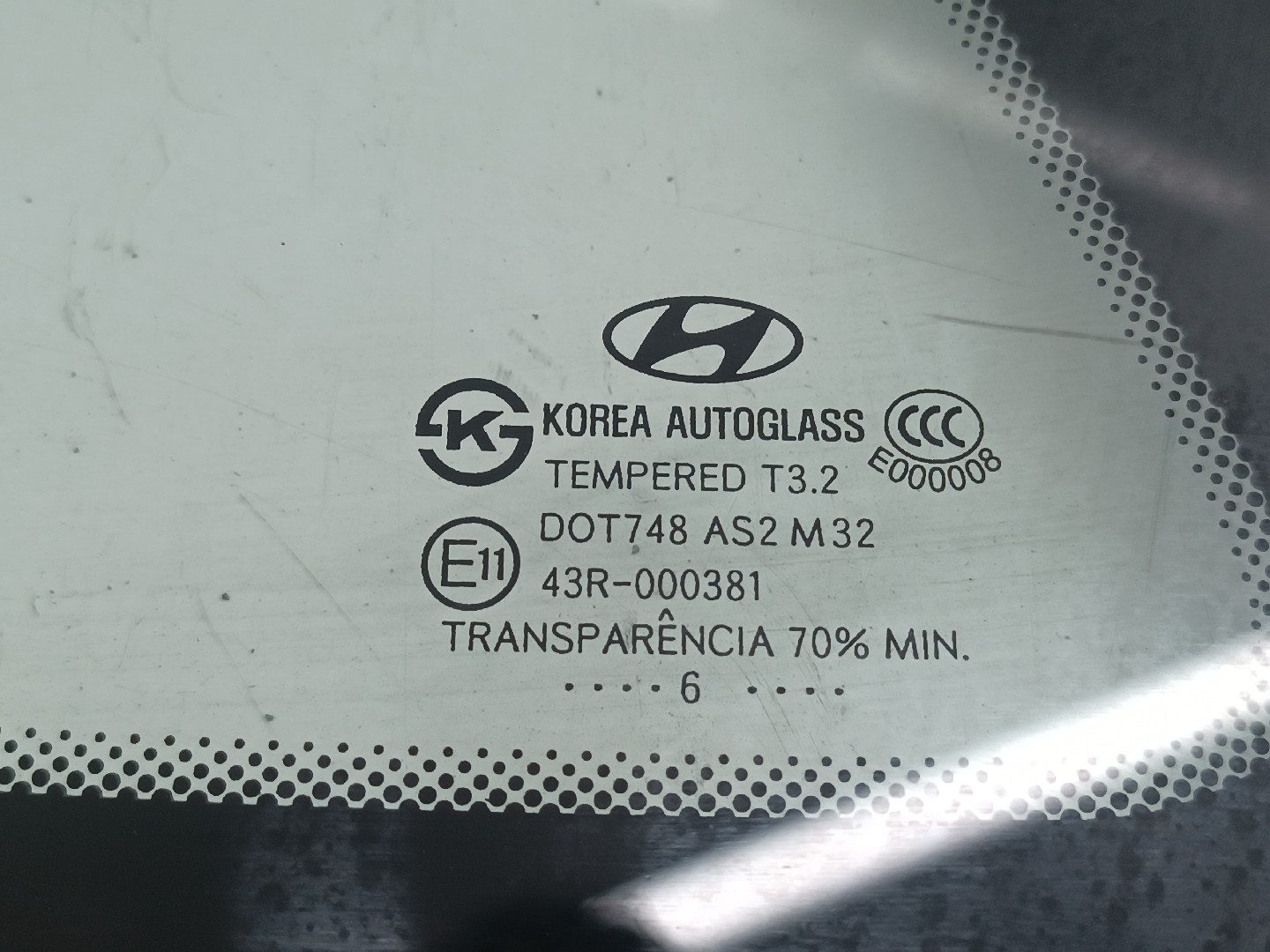 Vidro Painel Tras Esquerdo HYUNDAI SANTA FÉ II (CM) | 05 - 15 Imagem-2