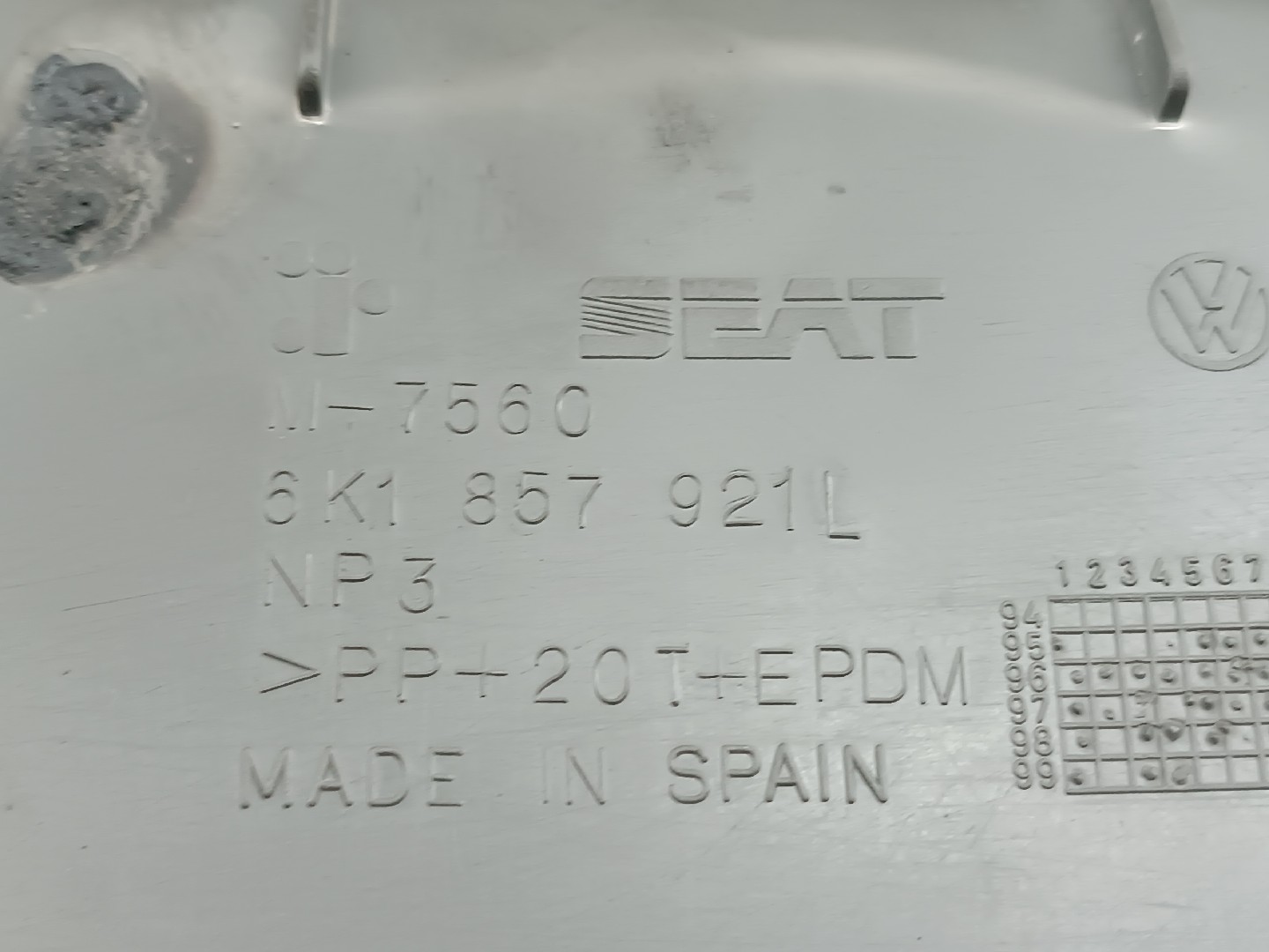 Acabamento de Tablier VOLKSWAGEN CADDY II Combi (9K9B) | 95 - 04 Imagem-1