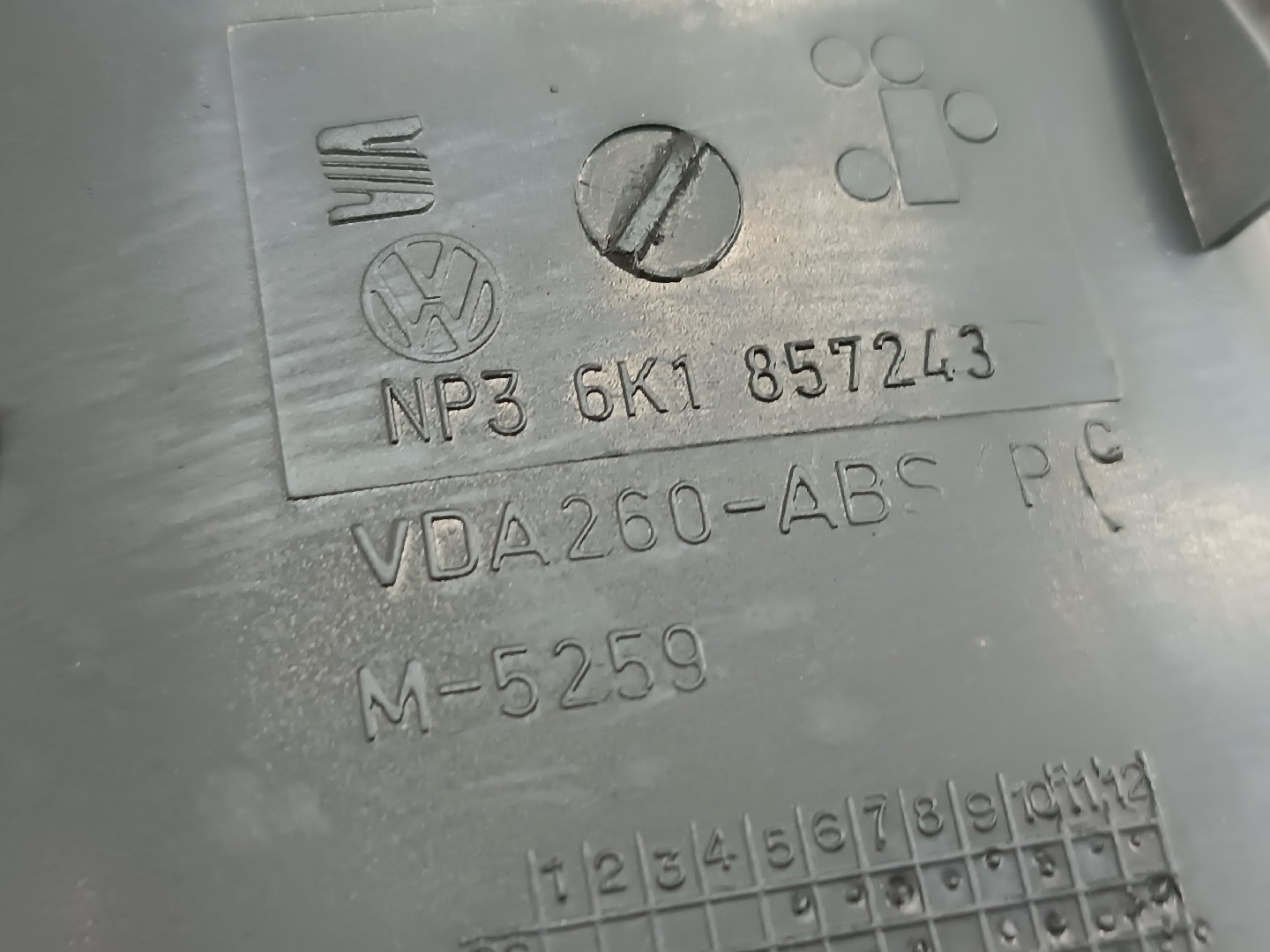 Aro de quadrante VOLKSWAGEN CADDY II Combi (9K9B) | 95 - 04 Imagem-2