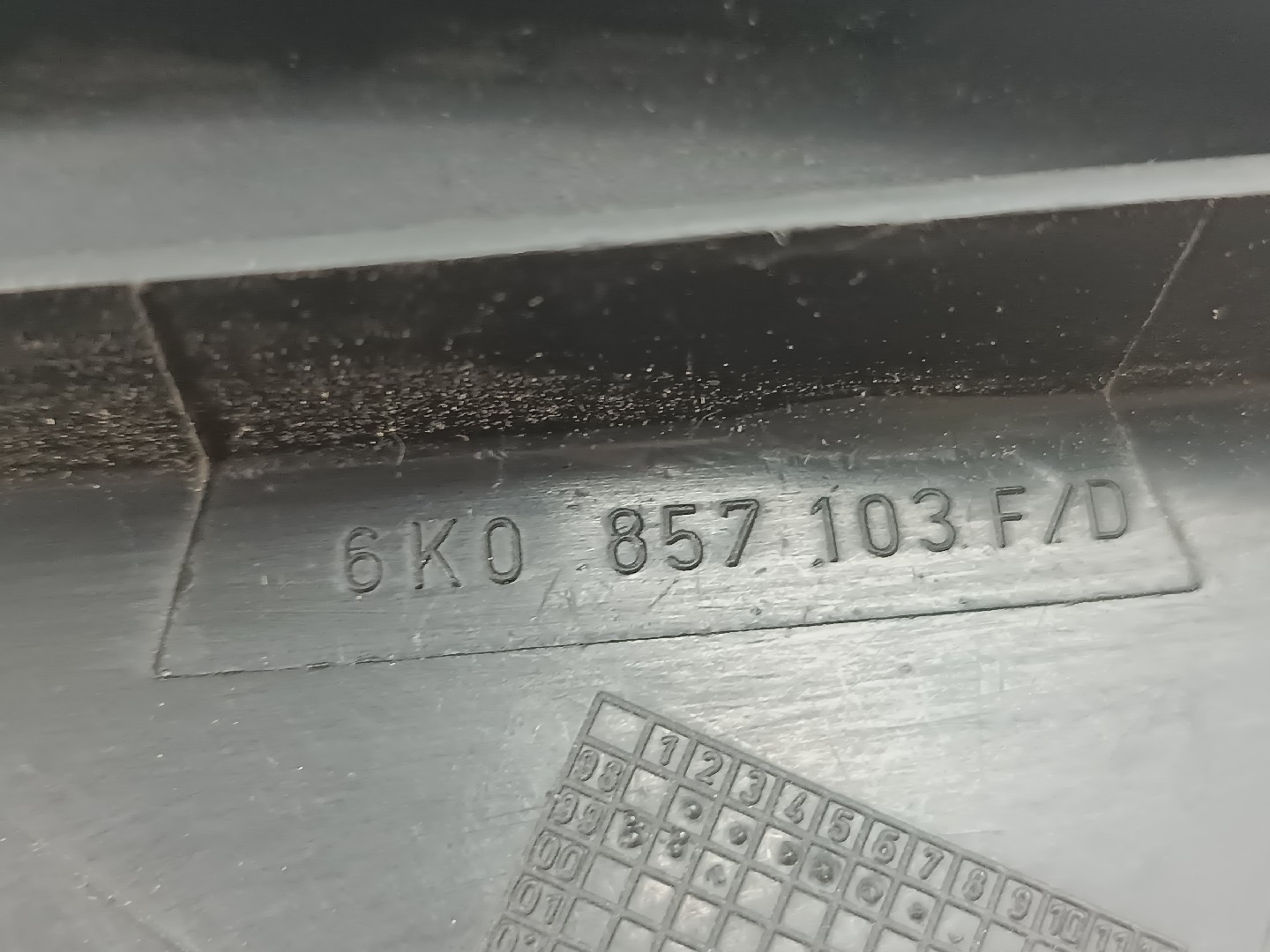 Porta luvas VOLKSWAGEN CADDY II Combi (9K9B) | 95 - 04 Imagem-1