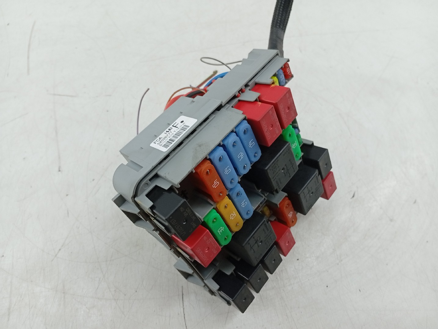 Caixa de fusíveis e relés FIAT DOBLO Caixa/Combi (263_) | 10 - 