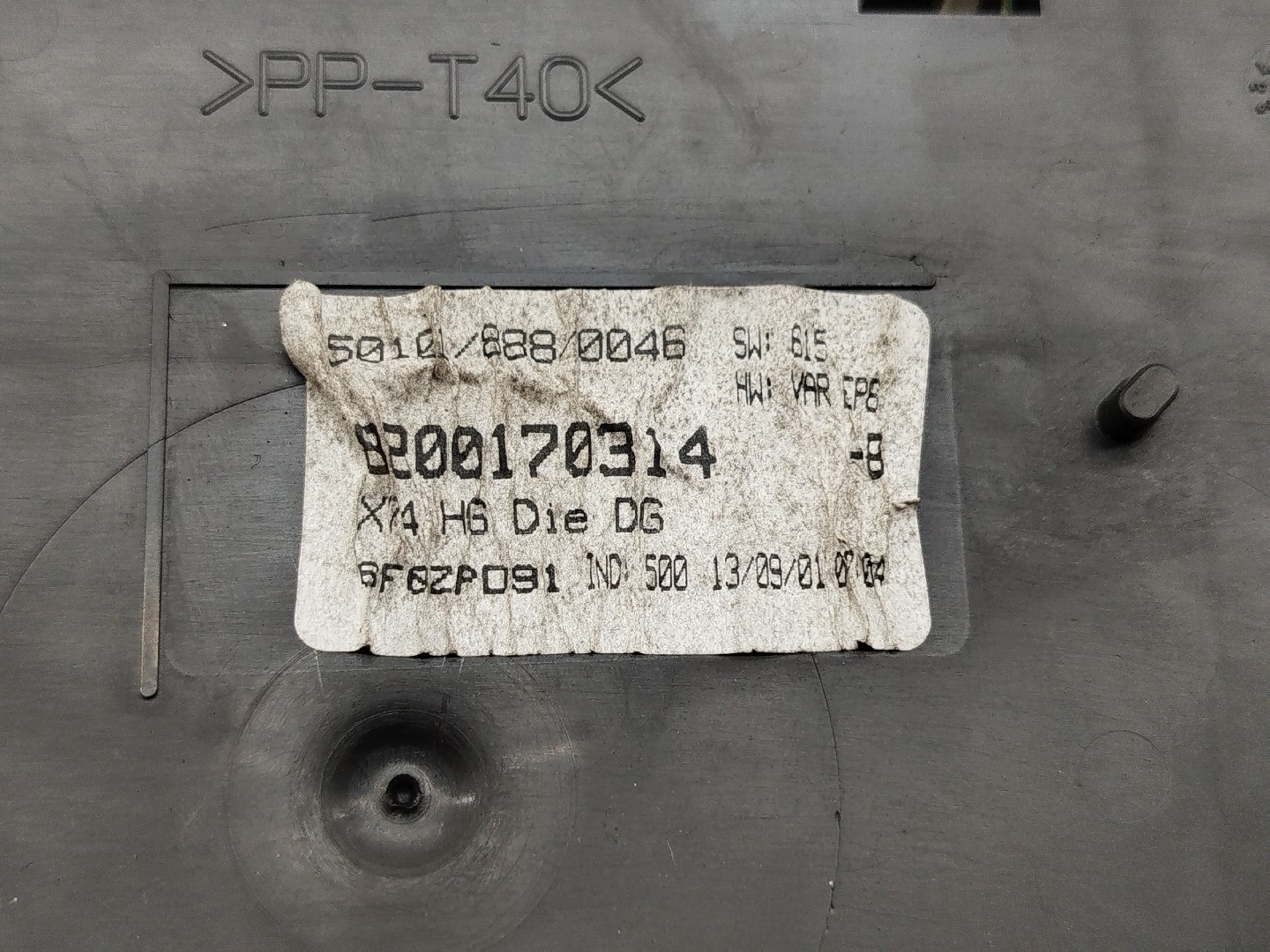 Quadrante RENAULT LAGUNA II Grandtour (KG0/1_) | 01 - 07 Imagem-2